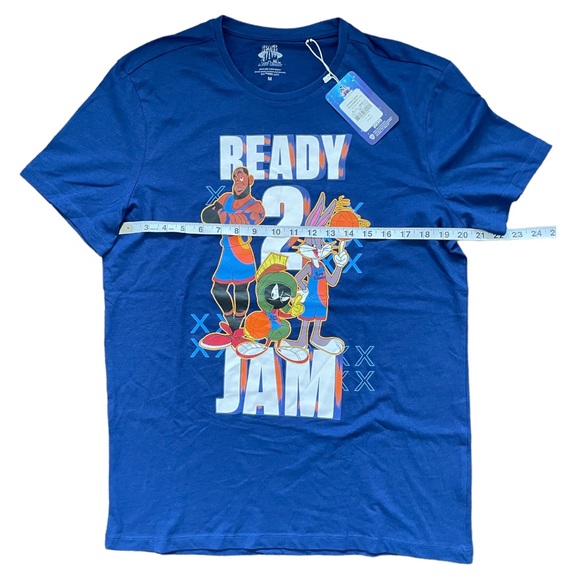 Space Jam Graphics Tee Shirt (M) - Picture 3 of 7